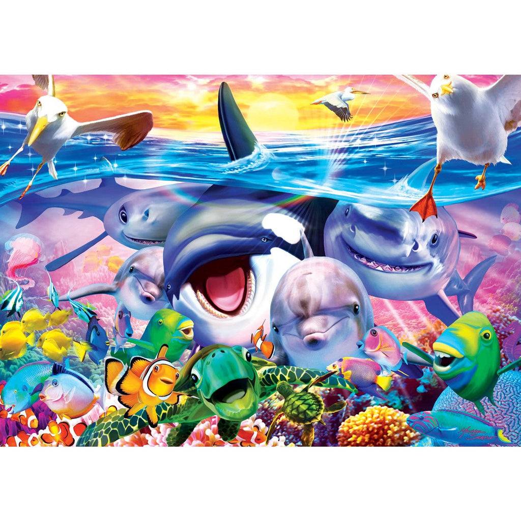 Selfies - Ocean Oddballs 500 Piece Jigsaw Puzzle | Masterpieces Puzzles
