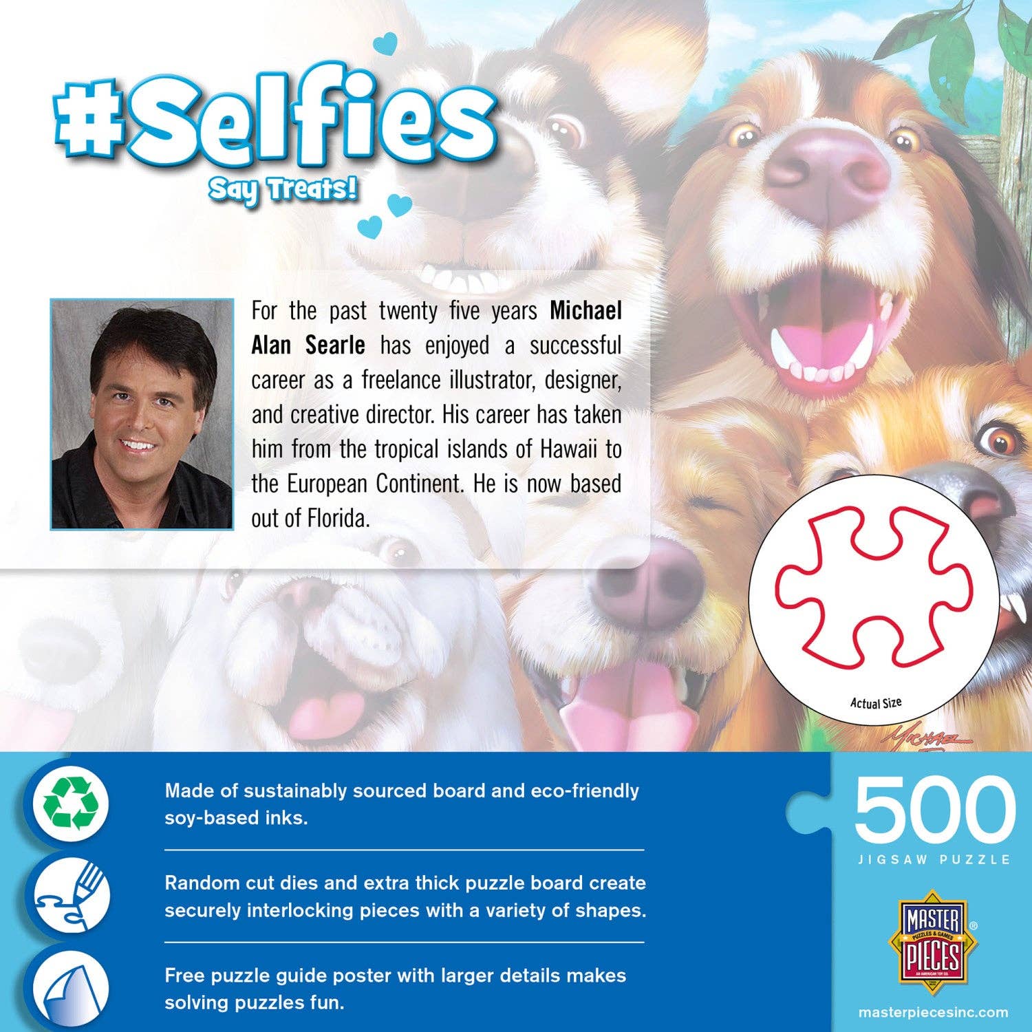 Selfies Say Treats! 500 Piece Puzzle by Masterpieces Puzzles