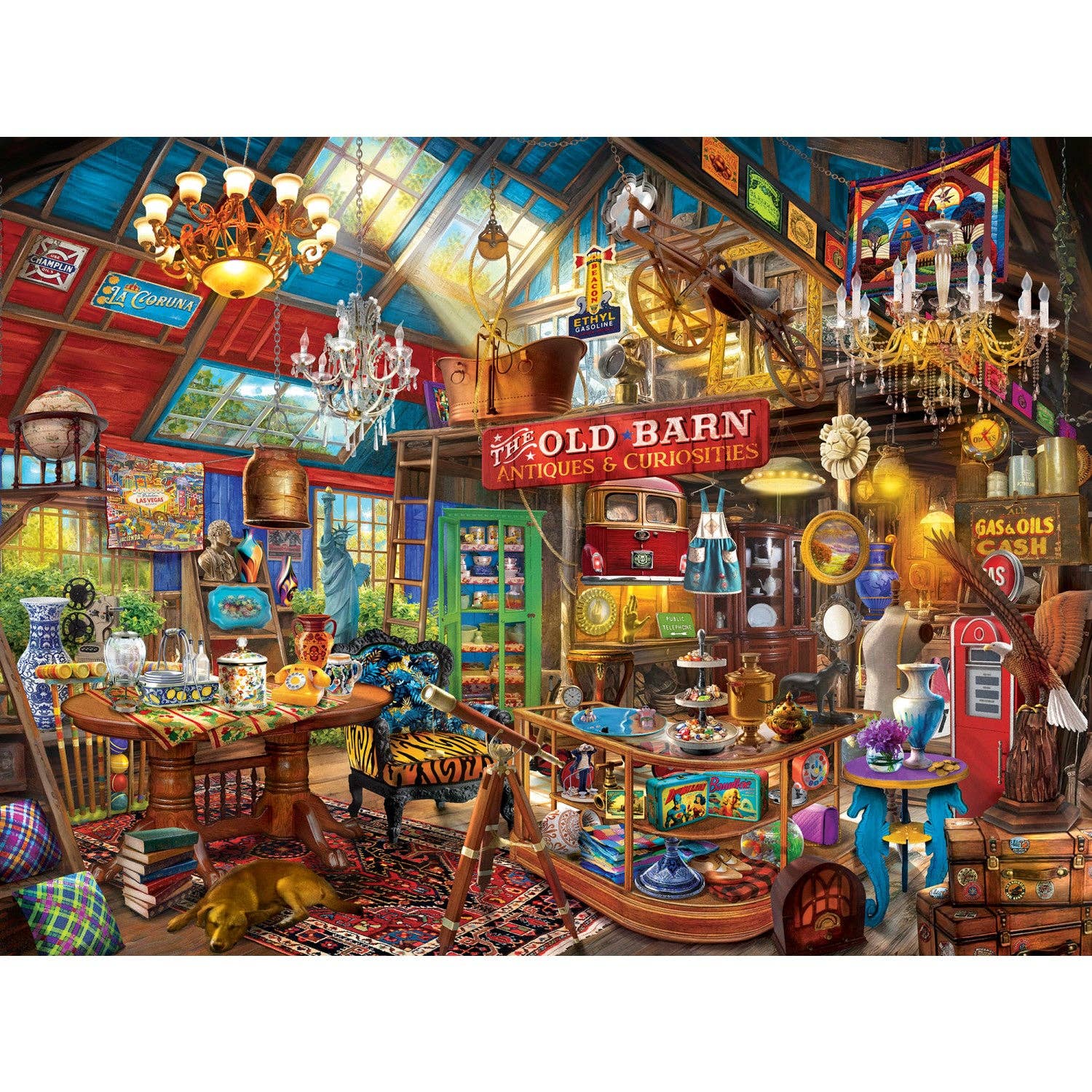 Shopkeepers - Hidden Gems 750 Piece Puzzle by Masterpieces