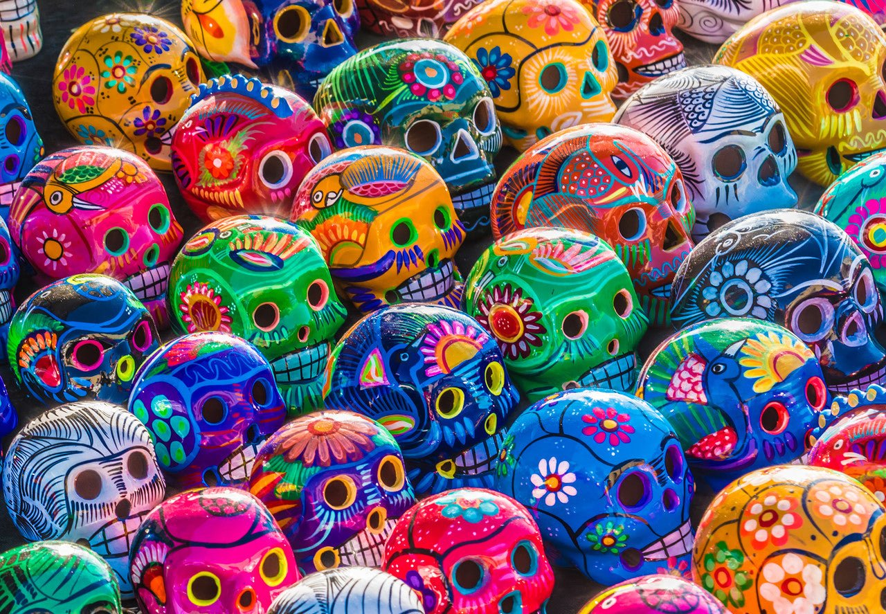 Sugar Skulls 1000 Piece Jigsaw Puzzle by Springbok Puzzles
