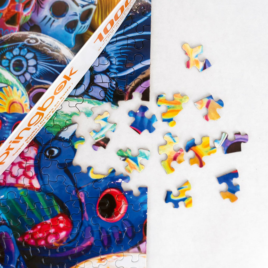 Sugar Skulls 1000 Piece Jigsaw Puzzle by Springbok Puzzles