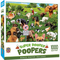 Super Dooper Poopers 1000 Piece Puzzle by Masterpieces Puzzles
