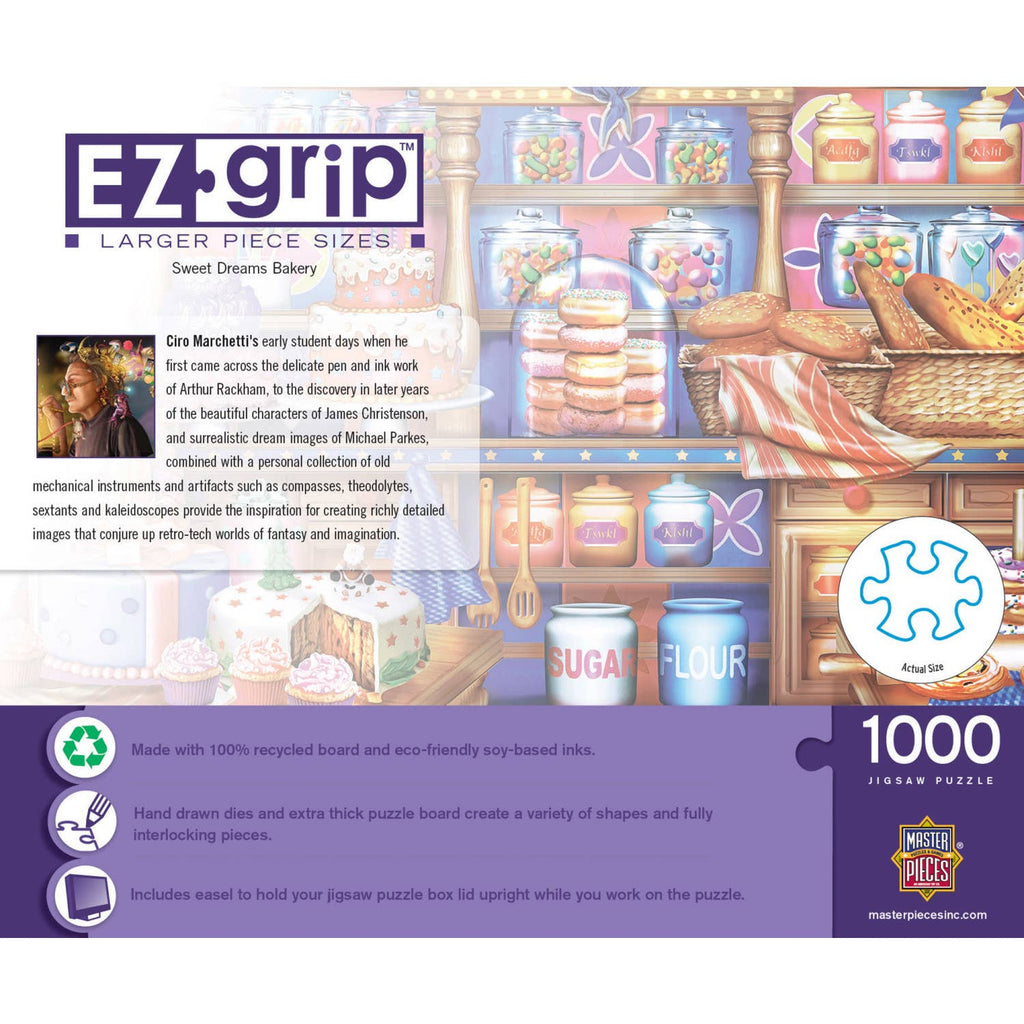 Sweet Dreams Bakery 1000 Piece Puzzle EZ Grip by Masterpieces