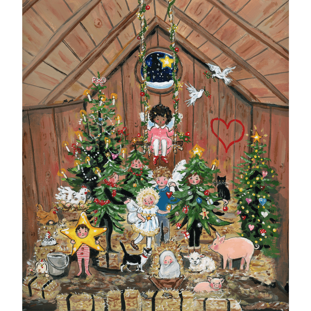 The First Noel 1000 Piece Jigsaw Puzzle by Puzzlefolk
