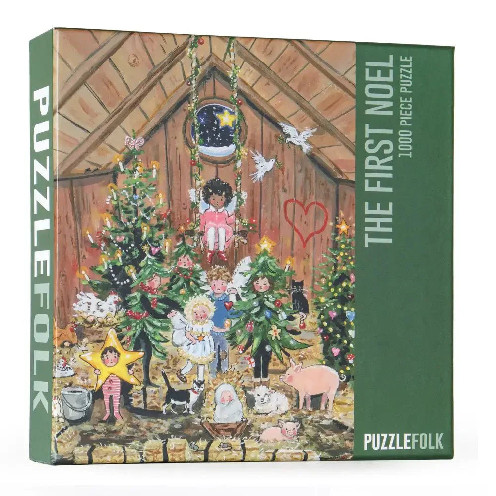The First Noel 1000 Piece Jigsaw Puzzle by Puzzlefolk