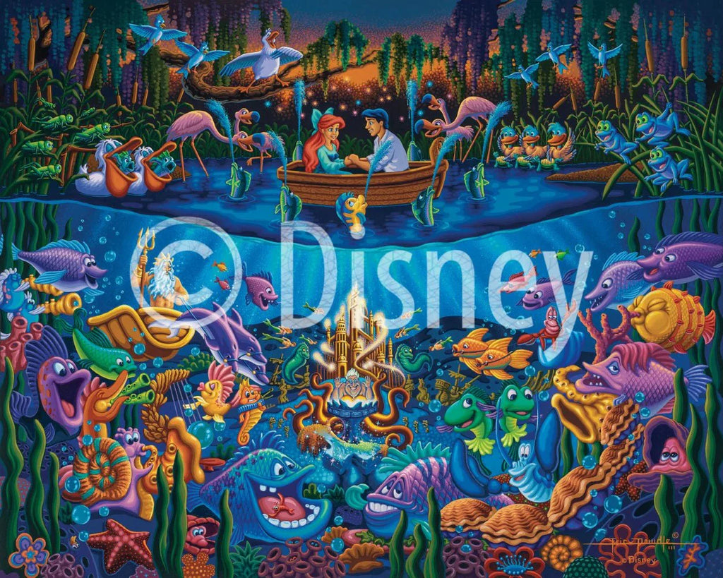 The Little Mermaid - Part of your world 500 Piece Jigsaw Puzzle | Dowdle Puzzles