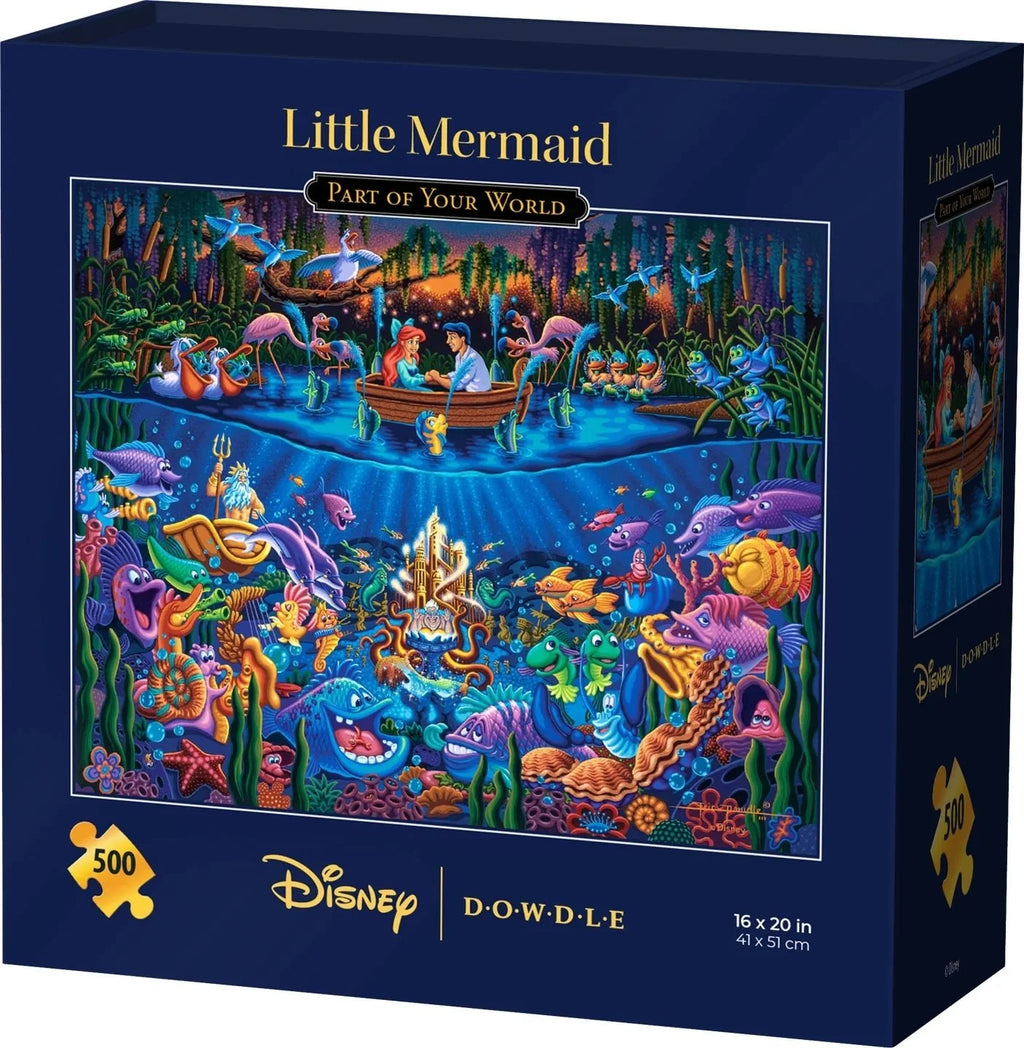 The Little Mermaid - Part of your world 500 Piece Jigsaw Puzzle | Dowdle Puzzles