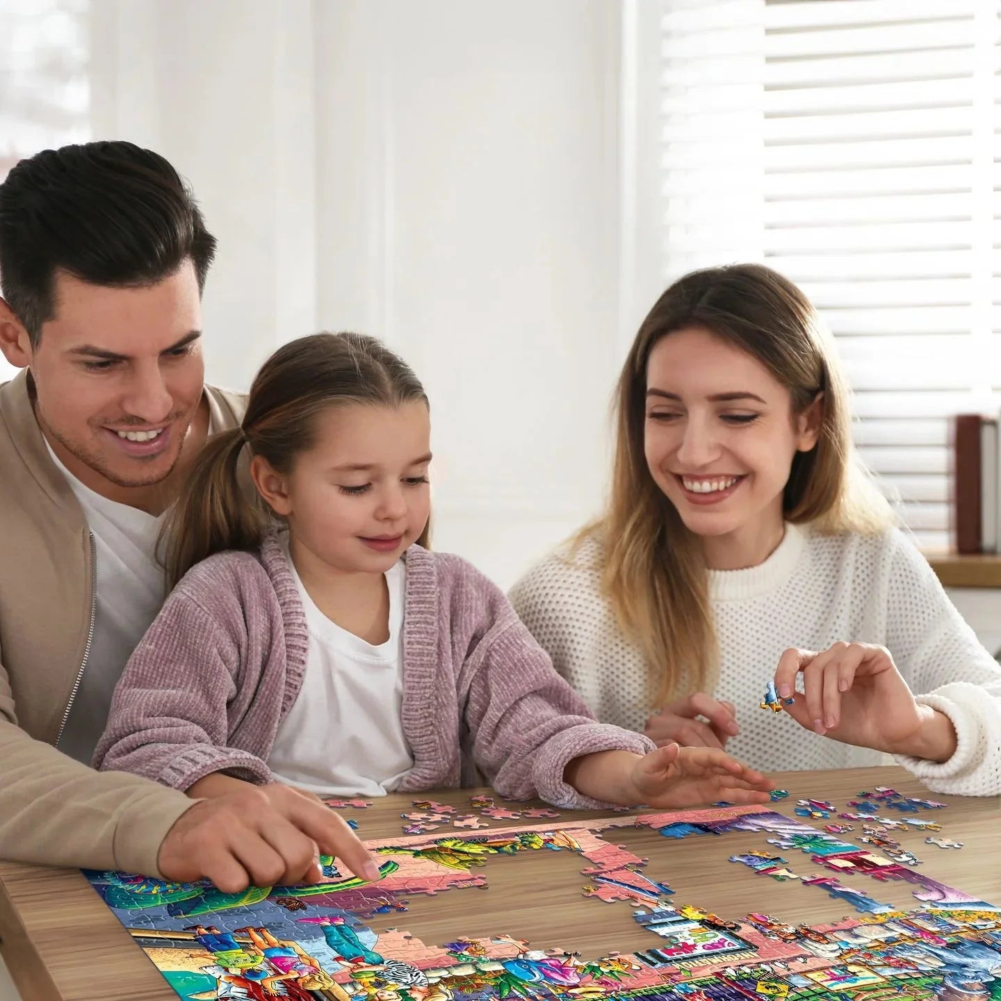 The Zoo 500 Piece Jigsaw Puzzle by Boardwalk Puzzle Company