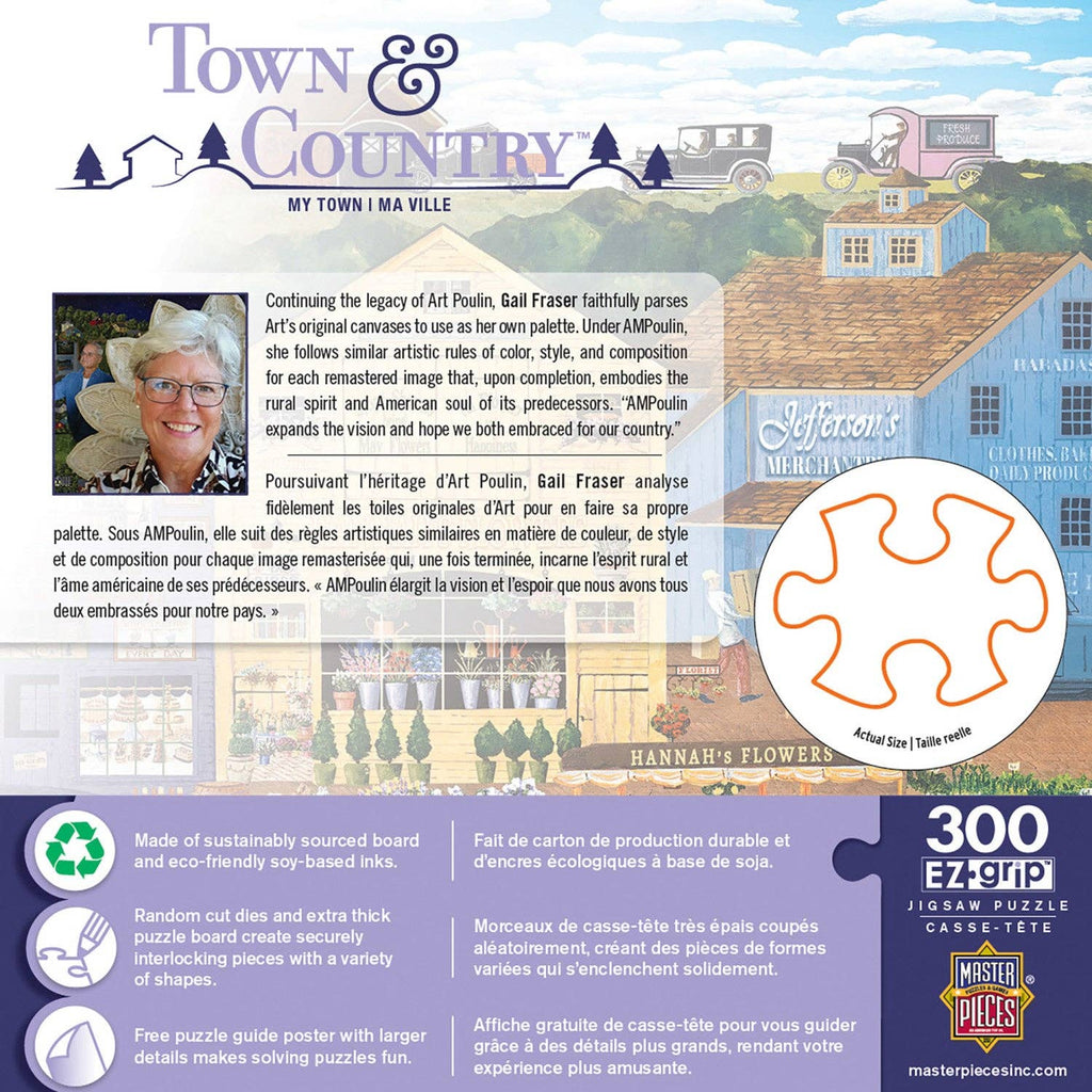 Town & Country - My Town 300 Piece EZ Grip Jigsaw Puzzle by Masterpieces Puzzles