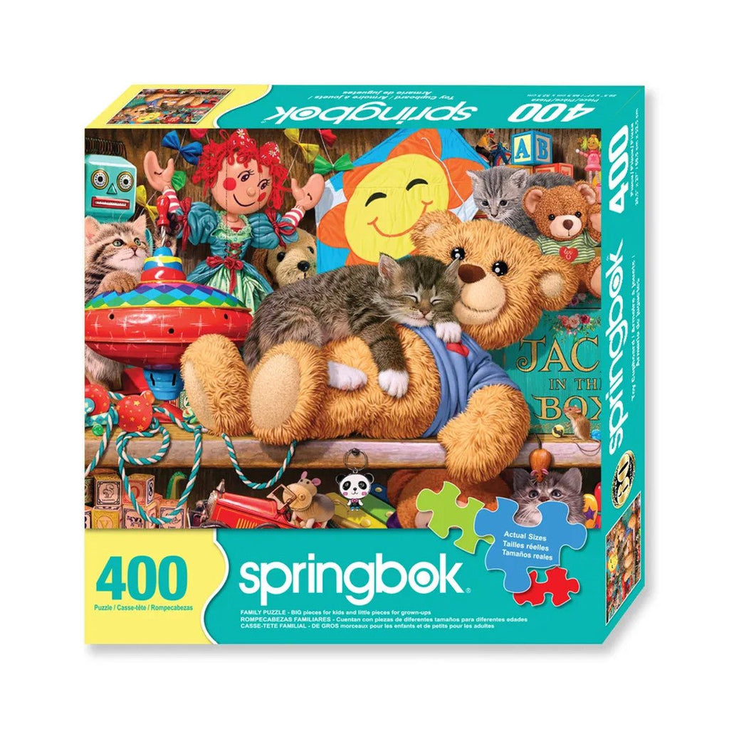 Toy Cupboard 400 Piece Jigsaw Puzzle by Springbok Puzzles