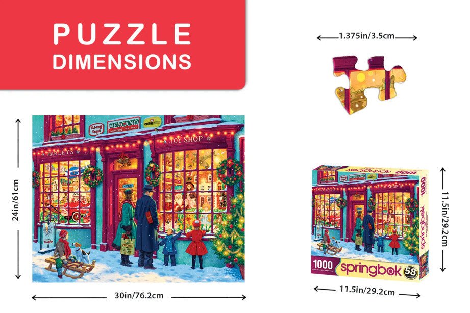 Toy Shop 1000 Piece Jigsaw Puzzle by Springbok Puzzles