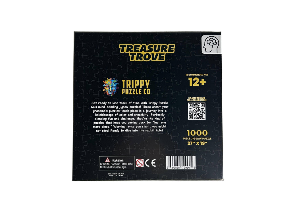 Treasure Trove 1000 Piece Jigsaw Puzzle | Trippy Puzzle Co