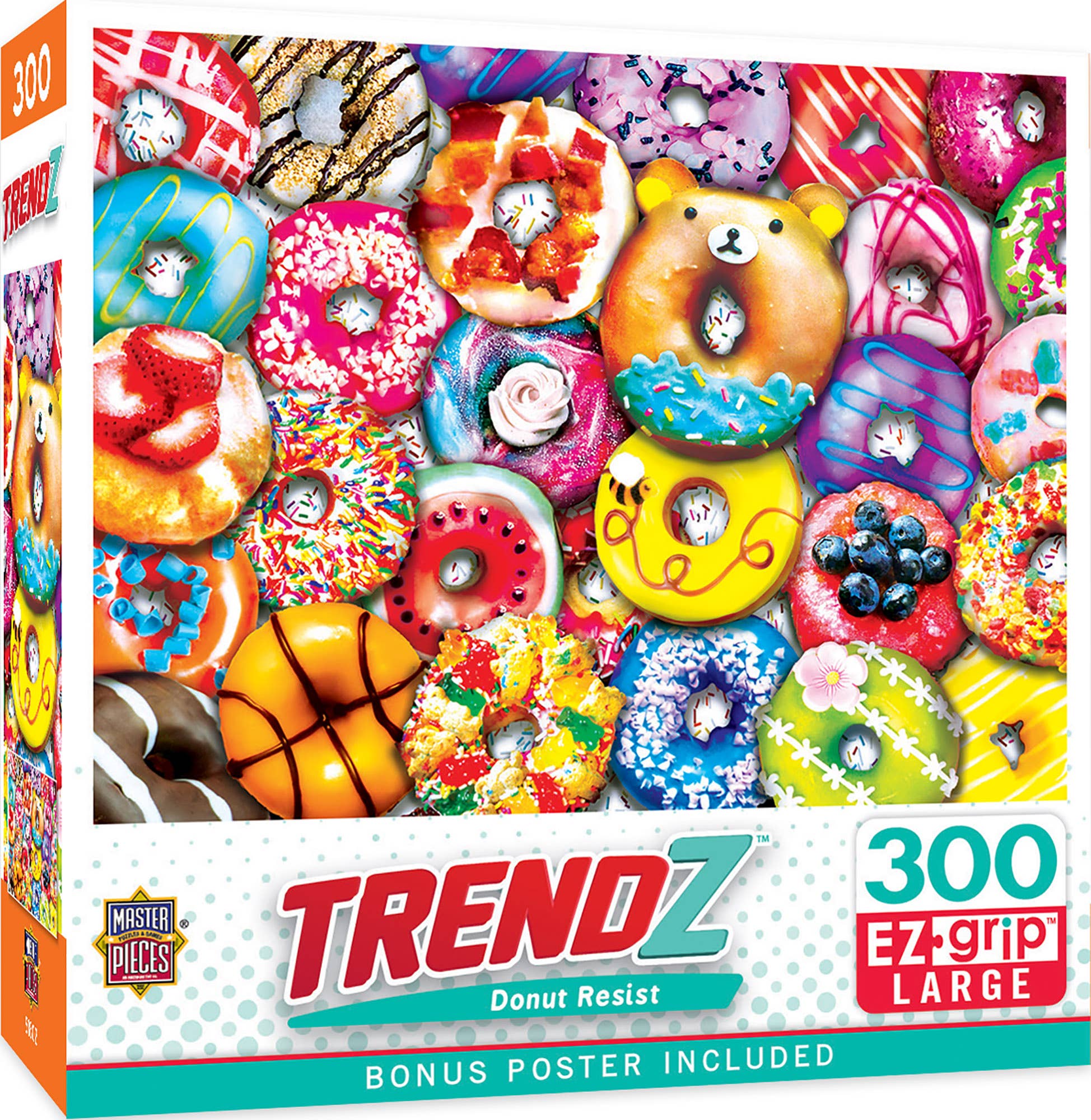 Trendz - Donut Resist 300 Piece EZ Grip Puzzle by Masterpieces Puzzles
