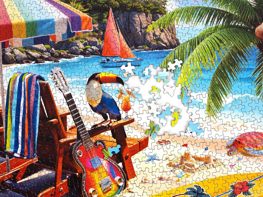 Tropical Paradise 1000 Piece Jigsaw Puzzle | Springbok Puzzles