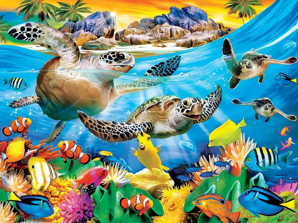 Tropics Breaking Waves 300 Piece EZ Grip Jigsaw Puzzle | Masterpieces