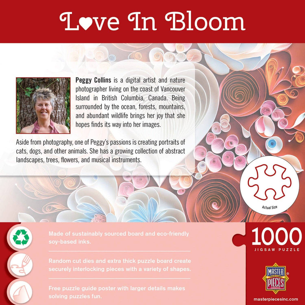 Valentine's Day - Love in Bloom 1000 Piece Jigsaw Puzzle | Masterpieces Puzzles