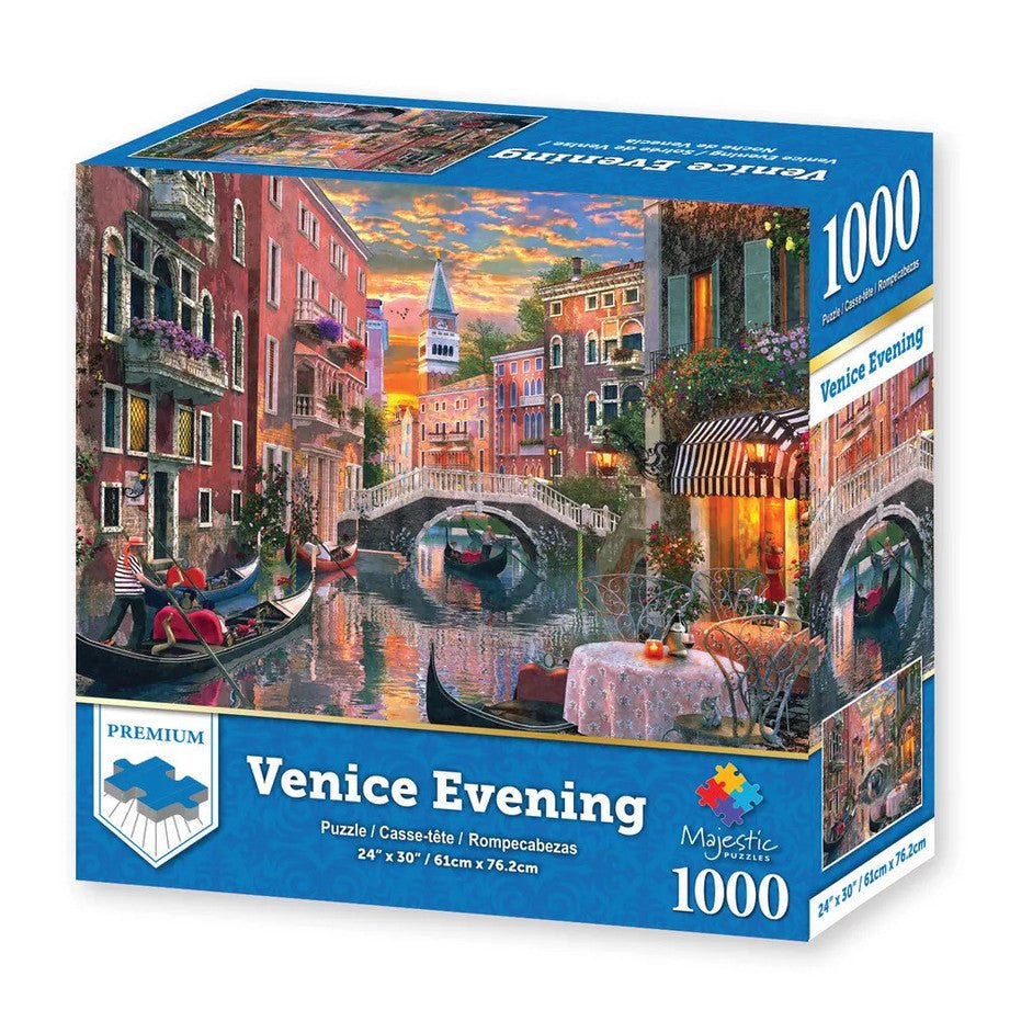 Venice Evening 1000 Piece Jigsaw Puzzle by Springbok Puzzles