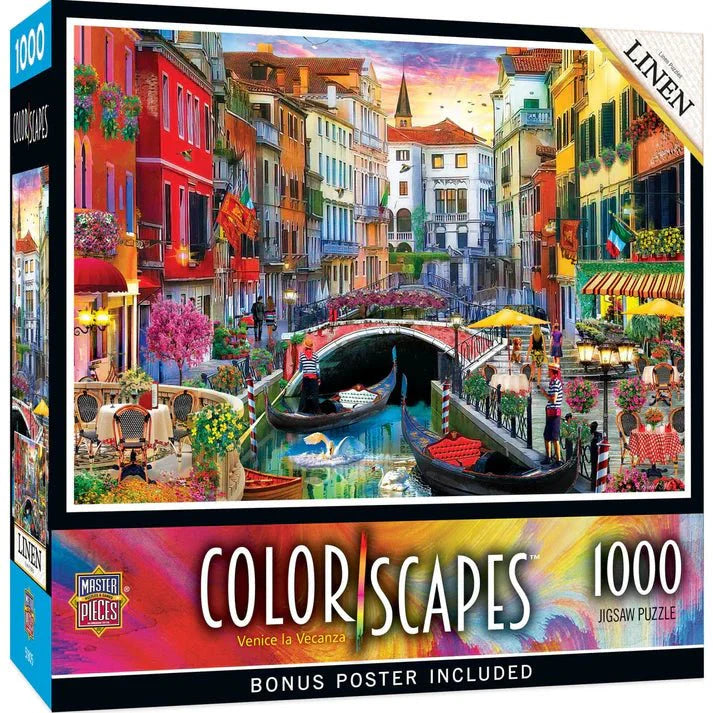 Venice la Vecanza 1000 Piece Jigsaw Puzzle | Masterpieces
