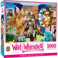 Wild & Whimsical - The Powder Room 1000 Piece Jigsaw Puzzle by Masterpieces Puzzles