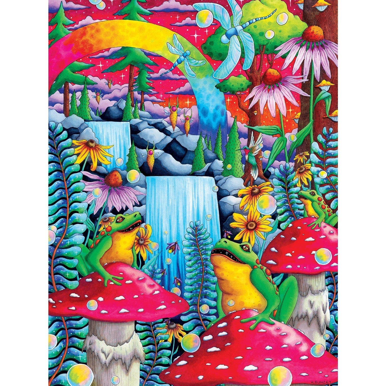 Wonderous Worlds - Bottled Sunshine 300 Piece EZ Grip Jigsaw Puzzle by Masterpieces Puzzles