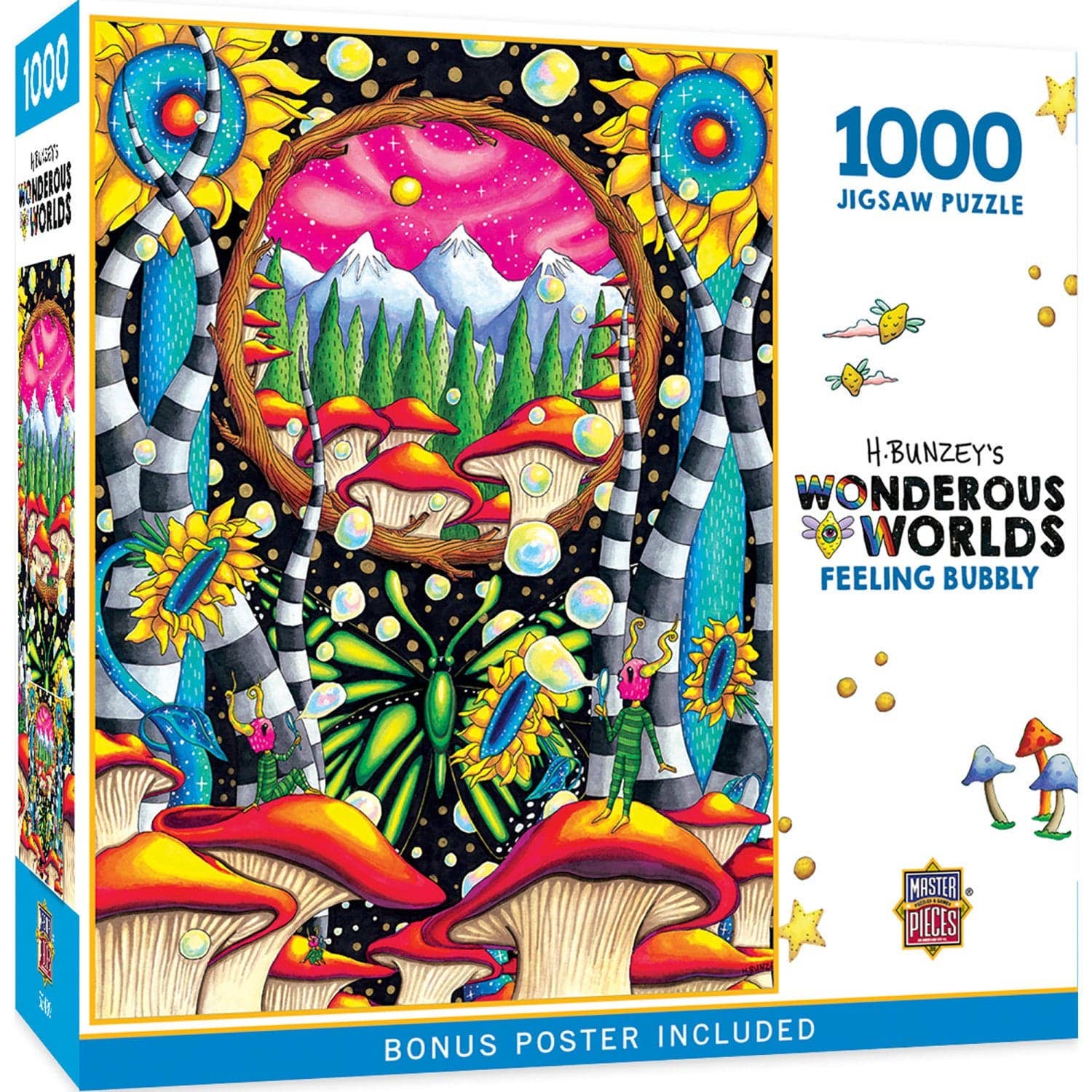 Wonderous Worlds - Feeling Bubbly 1000 Piece Jigsaw Puzzle by Masterpieces Puzzles